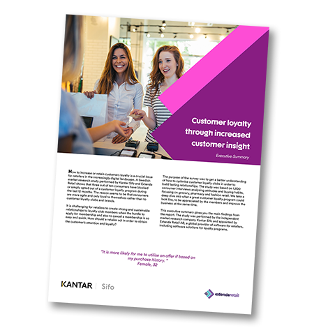 Executive_summary_Customer_loyalty_through_increased_customer_insight_Extenda_Retai_Front Page