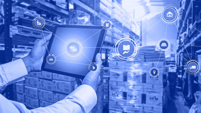 Smart warehouse management system with innovative internet of things technology